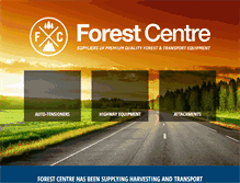 Tablet Screenshot of forestcentre.com.au